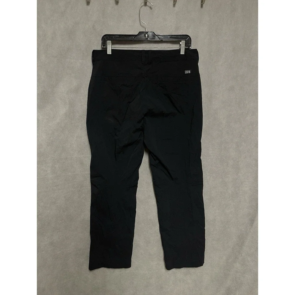 Mountain Hardwear Pants Men 34x30 Black Wildlands Cargo Softshell Ripstop OM4953